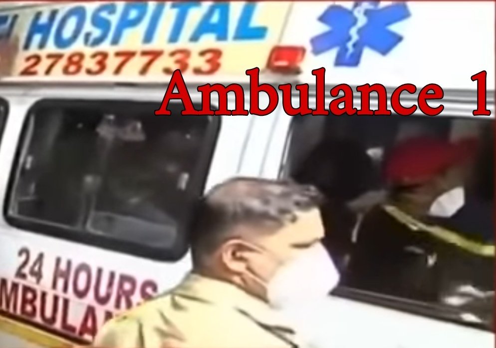 itsdevanie's tweet photo. #itsSSRMonth
Question 3 :
No of AMBULANCE ๐2
No of Mortal ๐๐๐ 1๐ค
๐Ambulance 1 (Broken Wheel)
๐Ambulance 2 (Totally Covered with Curtains)
Ambulance1 Wheel was Broken (as per the Driver SADAF) then WHY & How He was Present at COOPER HOSPITAL @itsSSR M(Pic 4)!?! https://t.co/nRwp8T7dCG