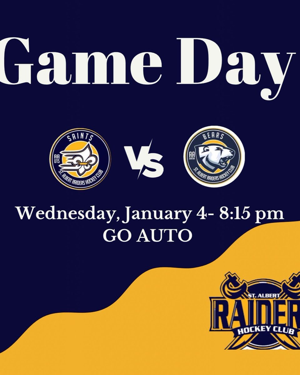 St Albert Saints U15 AA (@raiderssaints) on Twitter photo 