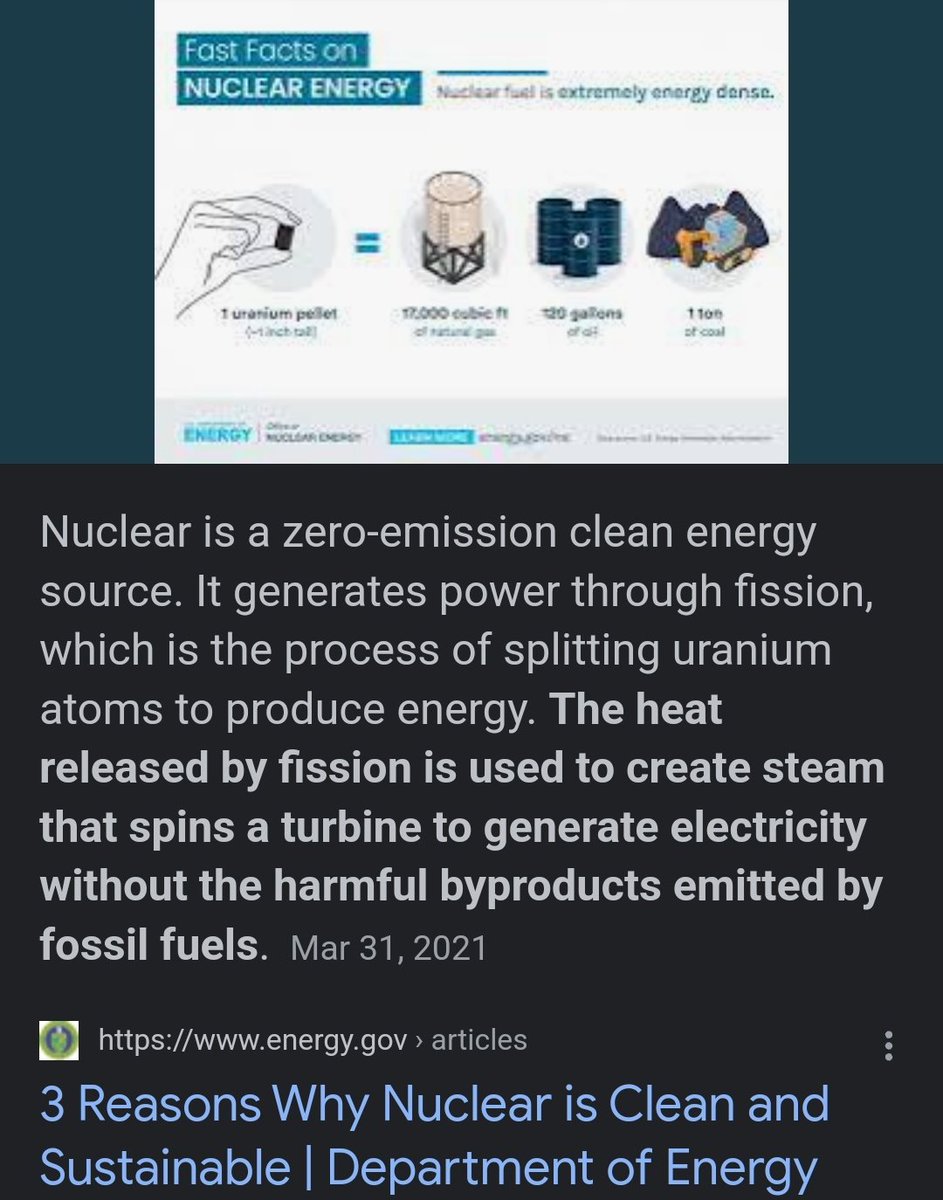SayNoNuclear's tweet photo. So it's just....steam power..... that leaves behind deadly radioactive nuclear waste, instead of carbon dioxide (aka plant food).... 🤔 https://t.co/BskGBmmAtF