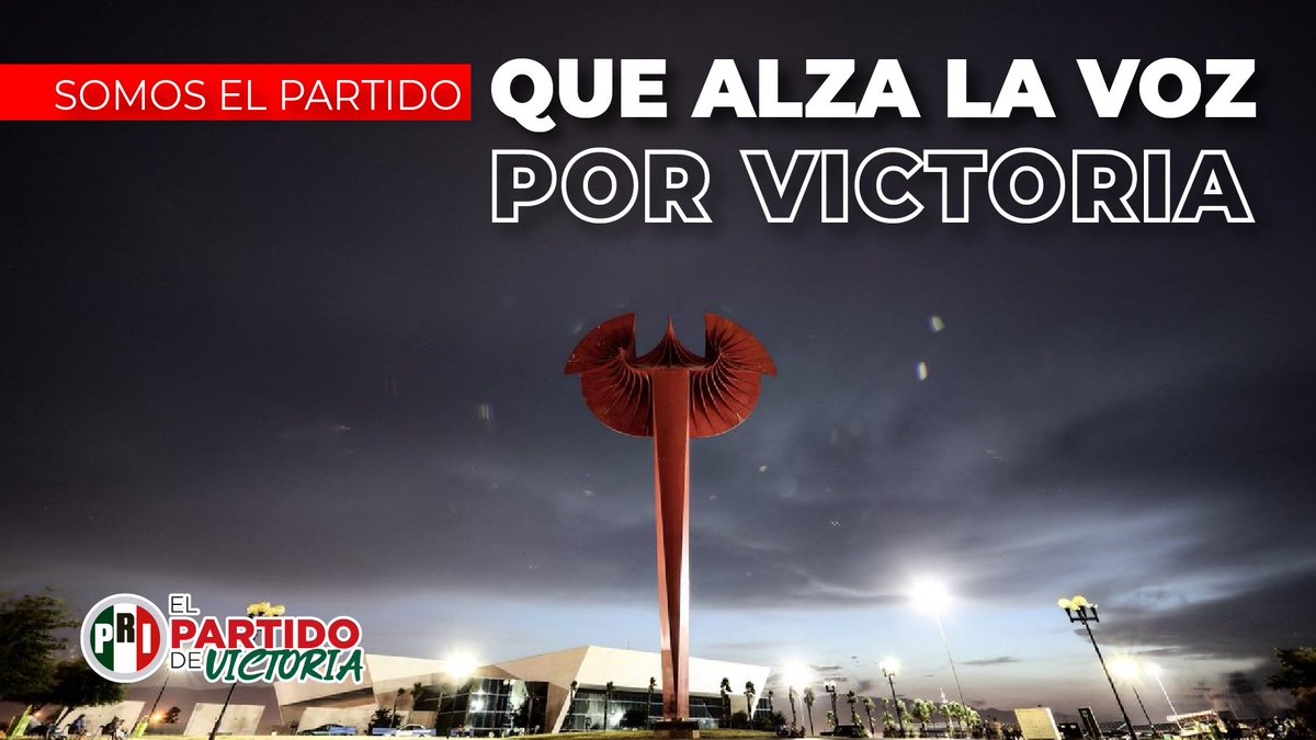 Lxs priistas siempre vamos a ponernos de pie y luchar por una mejor #CdVictoria.