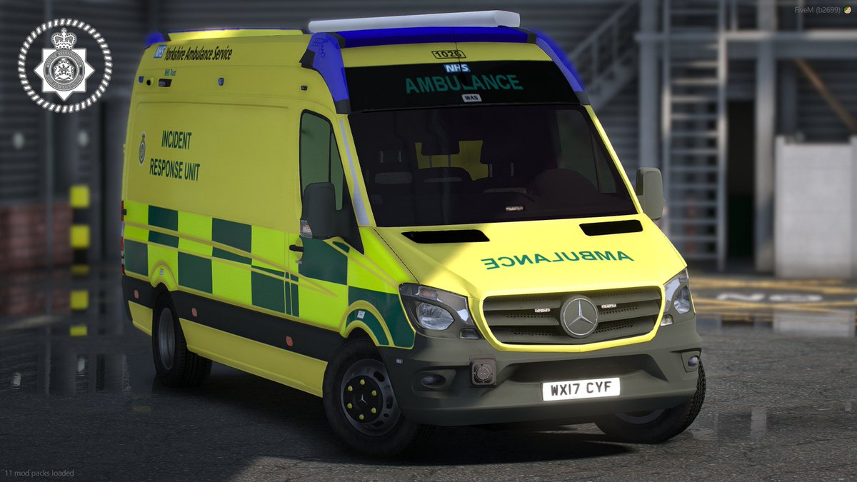 WYRoleplay_YAS's tweet photo. Our Incident Response Unit ready to roll out after a lovely scrub up! Don't forget we have Direct Entries open in YAS. Drop by our public Discord for more information https://t.co/6ry3r81bjm https://t.co/B75DENzanE