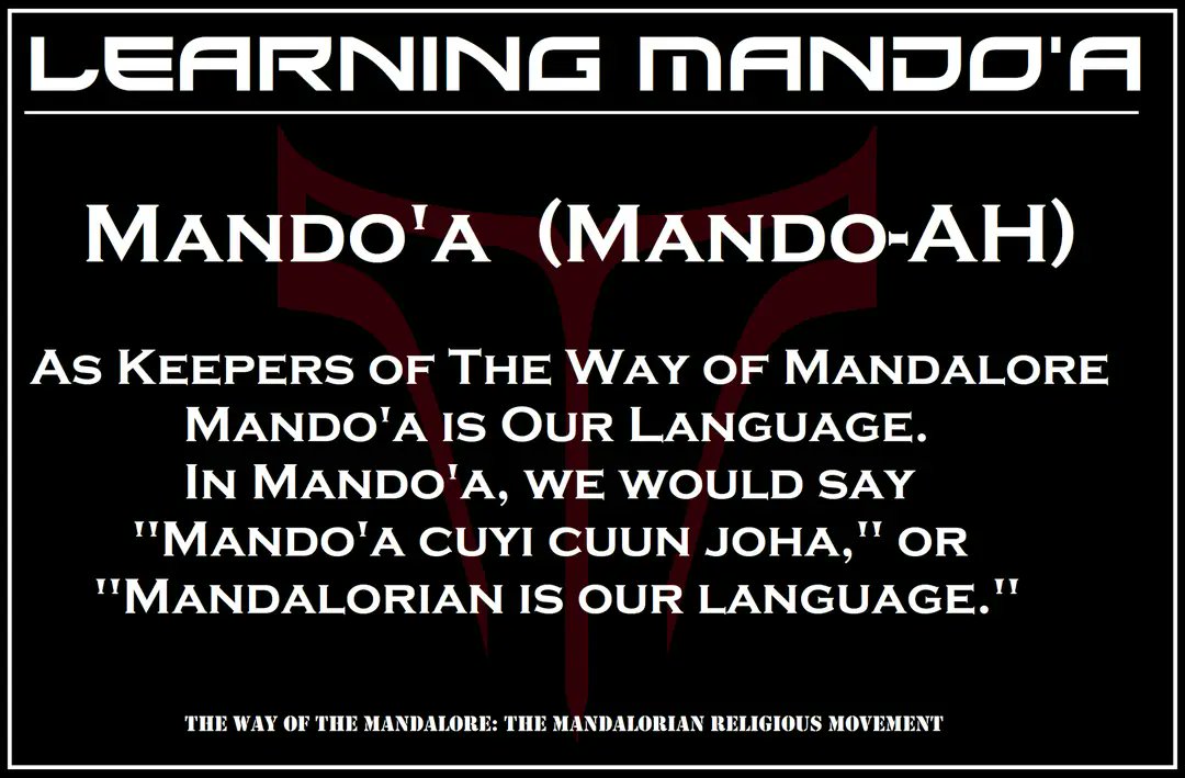 MandoReligion's tweet photo. #Mandalorian #ThisisTheWay #MandoReligion #Mandoa https://t.co/J51ZKR1UDD