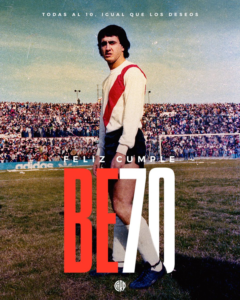 RiverPlate's tweet photo. Señor fútbol. 🎩
@Beto10Alonso 

#BE70 🎂 https://t.co/QC6YRgqrGE