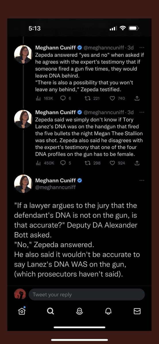 iswis19's tweet photo. @viralputhy @Tiotyler9 @GoddessHQNation First off you DON’T need DNA 🧬 for a conviction in the United States bonehead…2nd yes, the DNA came back inconclusive but they don’t know whose DNA was on the gun 🙄 https://t.co/27jBY65KNt