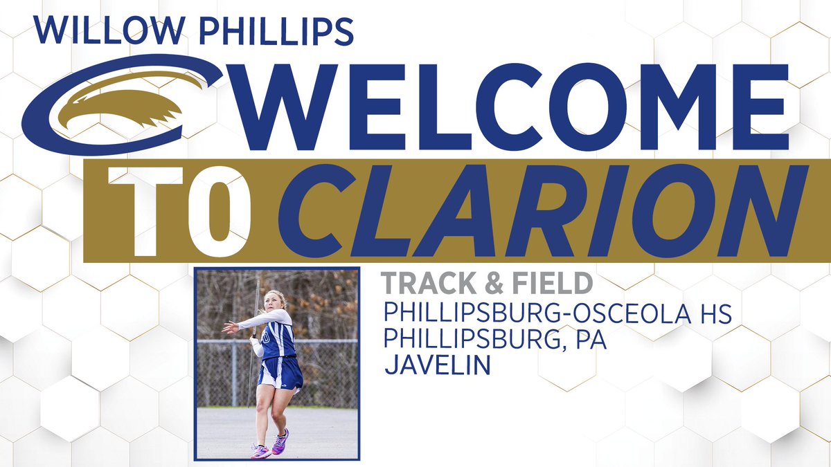 Welcome Willow, a future Clarion Golden Eagle!