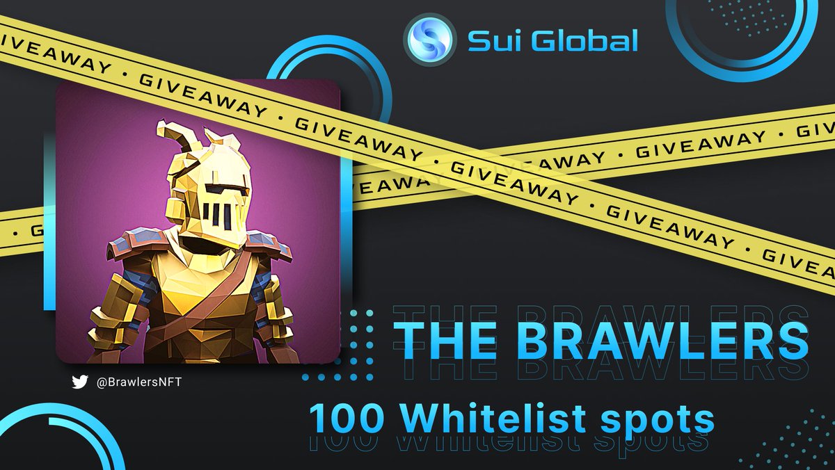 Monad Pump (@monadpump) on Twitter photo 🎅Another Giveaway from our friends!🤖
🎁100 WL🎁
<a href="/BrawlersNFT/">The Brawlers</a> is a collection of 3333 NFTs which is not auto-generated.
1⃣Follow <a href="/BrawlersNFT/">The Brawlers</a> & <a href="/SuiGlobal/">Sui Global</a>
2⃣Like, Retweet
3⃣Tag friends
72h⏰ 🎅Another Giveaway from our friends!🤖
🎁100 WL🎁
<a href="/BrawlersNFT/">The Brawlers</a> is a collection of 3333 NFTs which is not auto-generated.
1⃣Follow <a href="/BrawlersNFT/">The Brawlers</a> & <a href="/SuiGlobal/">Sui Global</a>
2⃣Like, Retweet
3⃣Tag friends
72h⏰