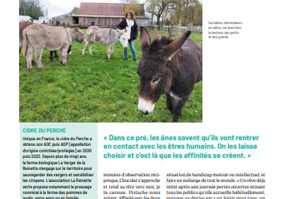 🐴 Dans son dernier numéro, <a href="/KaizenMag/">Kaizen</a> part à la rencontre des acteurs de la médiation animale dans le Perche. Entre ânes ou chevaux percherons, c'est une belle mise en lumière de nos prestataires #ValeursParc rendue possible grâce à <a href="/FederationPNR/">Fédération des Parcs</a> 
📖 bit.ly/vadalisme-face…