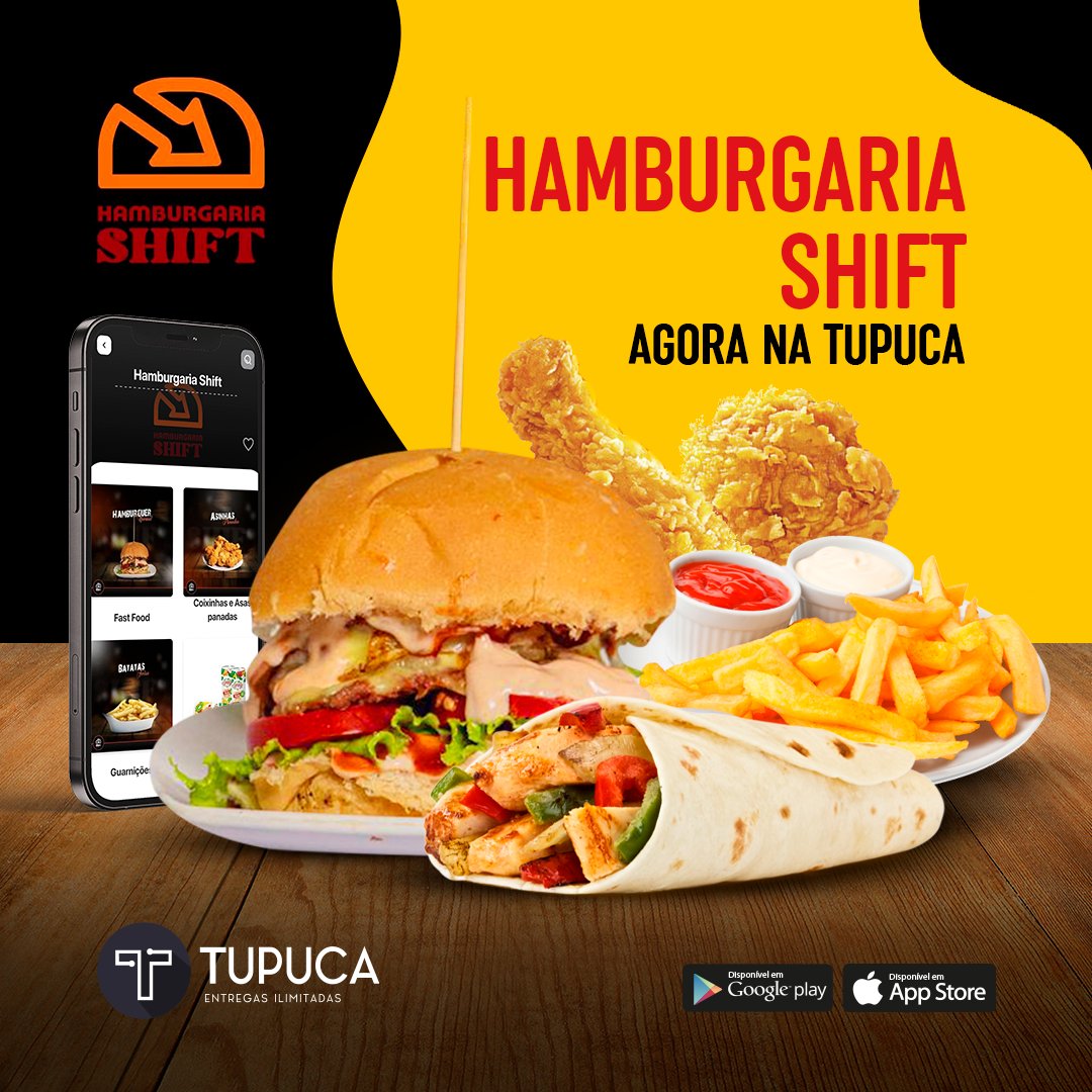 MAIS OPÇÕES DE ESCOLHA PARA TODOS! 

A tua plataforma de eleição está com mais opções deliciosas para ti, família e amigos.

Conheça já o novo parceiro da TUPUCA e vem degustar os seus melhores pratos. #hamburgariashift
 
#tupucaentregas #tupucasimplifica #tupucanaopara