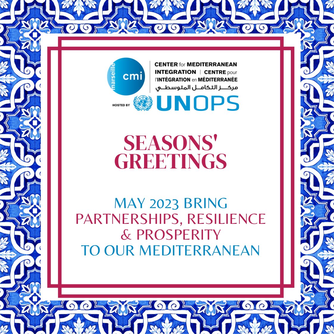 Best #Mediterranean wishes from the CMI!