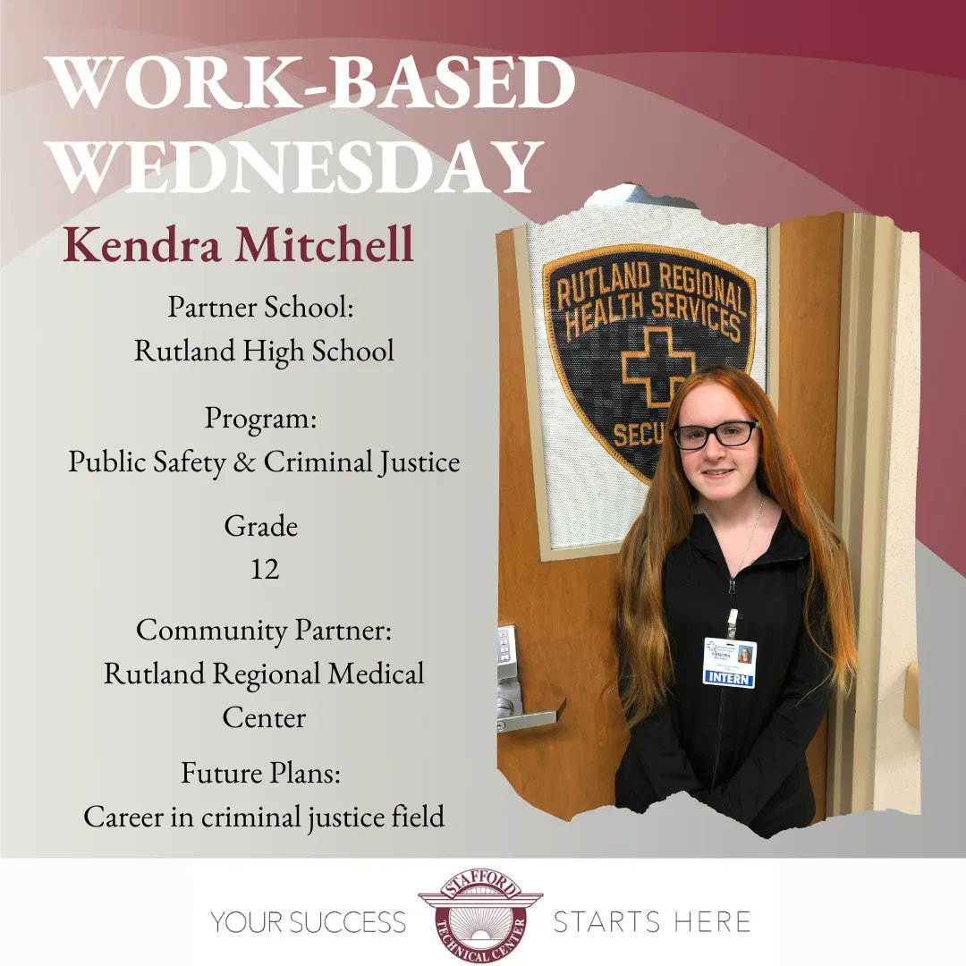 STC_VT's tweet photo. #WorkBasedWednesday #community #STCVT Thank you @RRMC for supporting our students. https://t.co/LxlHBkZFgv