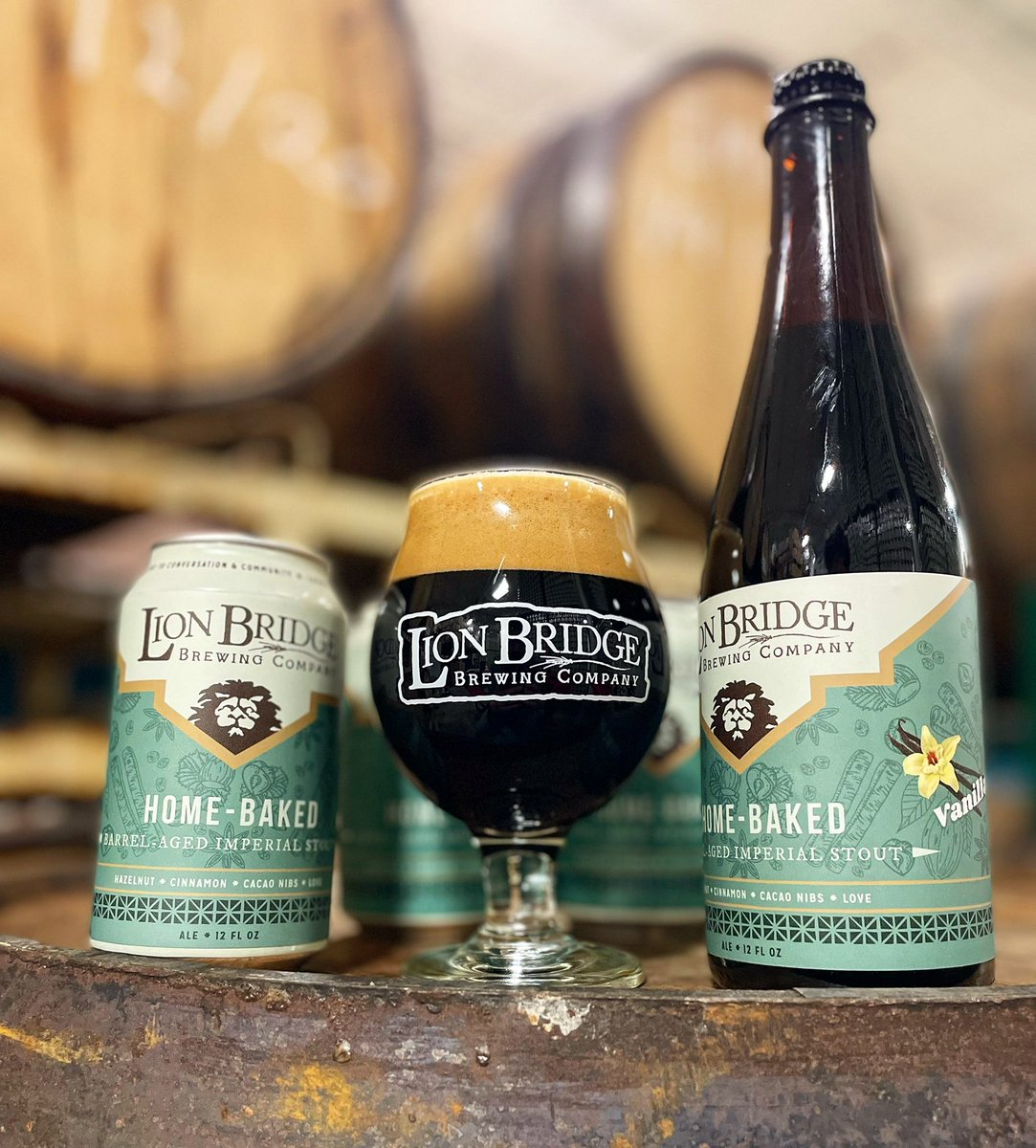 Barrel-Aged January 2023 starts with a bang on 1/7 with 2023 Home-Baked as well as a bangin Vanilla variant. 

Available now for pre-order from link in our bio. 

#craftbeer #beer #cedarrapids #lionbridgebrew #vanillabean #iowabeer #iowa #czechvillage #barrelaged #barrelagedbeer