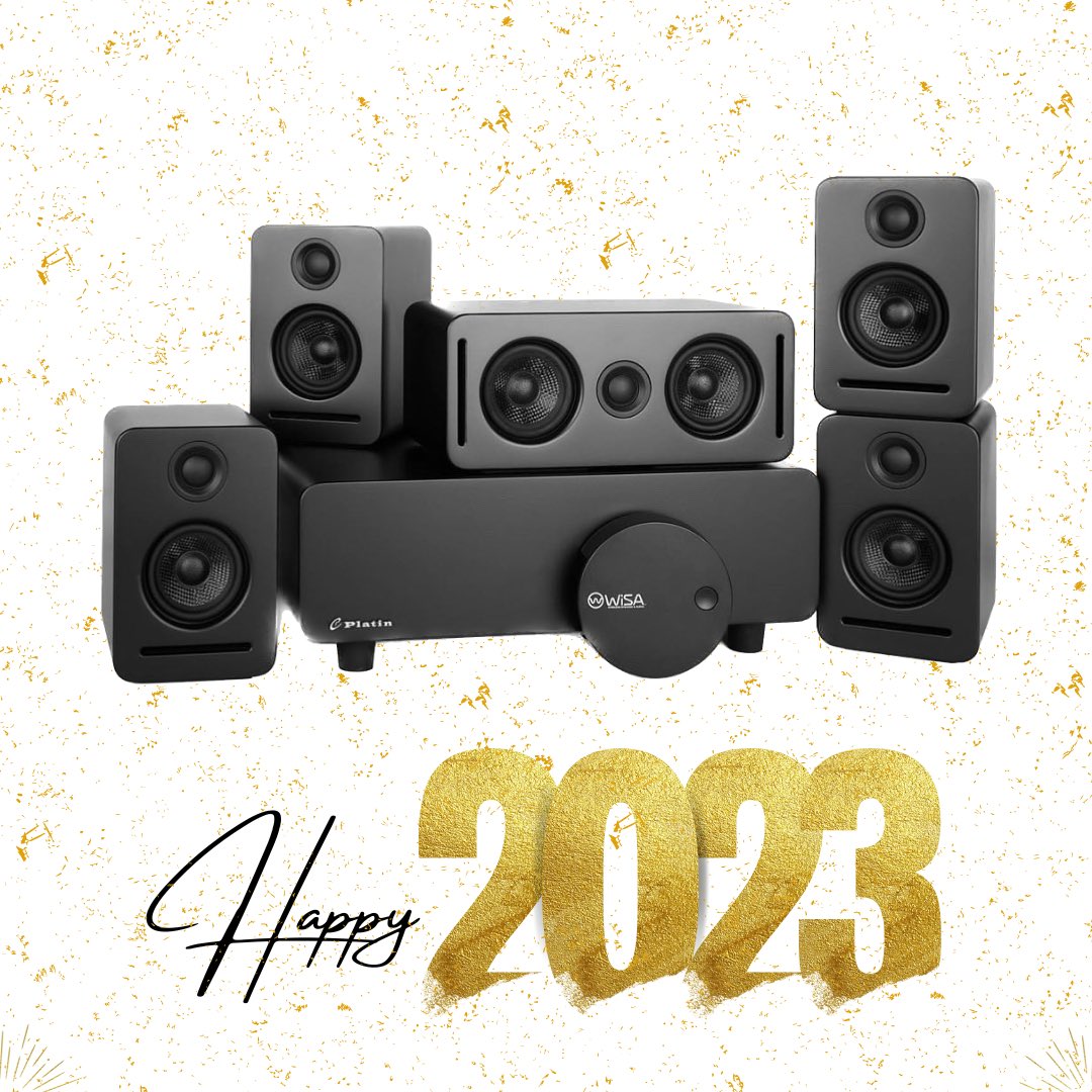 The Platin Family wishes you a happy and healthy new year! Looking forward to everything 2023 has to offer! 
#speakers #audio #platinaudio #surroundsound #technology #wireless #newyear #2023NewYear
