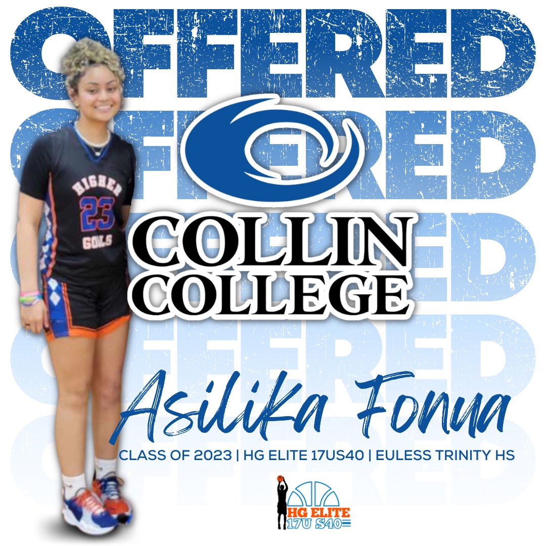 HigherGoalsHoop's tweet photo. Wondermous Wednesday! 

2023 Guard @AsilikaFonua earns an offer from @collin_wbb 

Lika has put in a TON of work to bounce back after ACL Surgery in Junior Year. 

She's getting her legs back &amp; showing that she can compete with anyone. 

So happy for you, Lika. 

#HGProud💙🧡 https://t.co/Lsh1SamtIG