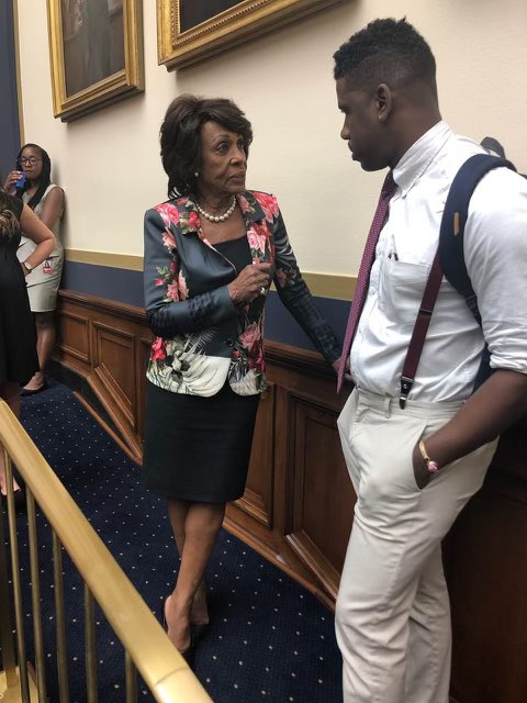 Maxine Waters just told me to quit my bitching and support Kevin McCarthy OR ELSE