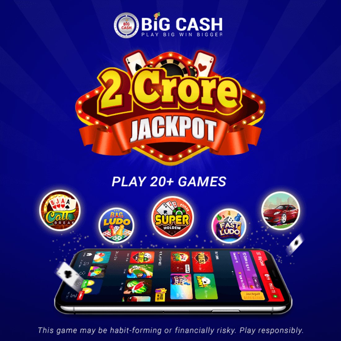 ApurbaGayen9's tweet photo. #BigCash #PlayBigWinBigger #Poker Play Big Cash the best earning game of 2022. Download now and get Rs. 20 joining bonus. https://t.co/VPiw1Z22u9 https://t.co/KAcek6DAZ8