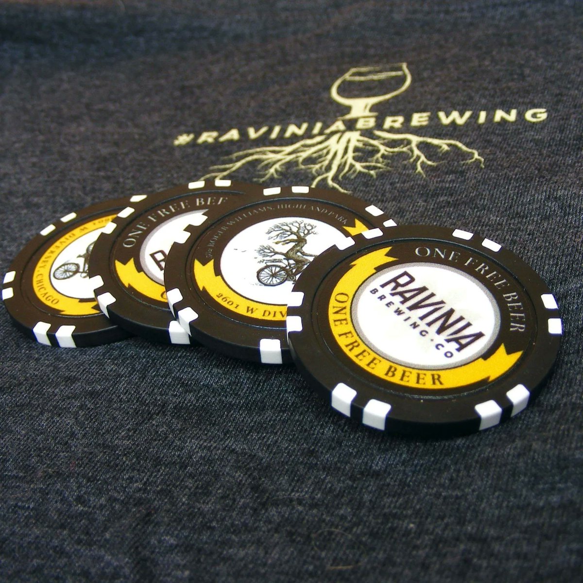 SteepRavineBrew's tweet image. Feeling lucky?  Poker Chips are available and with each worth 1 beer - make amazing mini gifts for all of your friends and family!!  Lucky New Year’s present anyone?  #FunGift #ChicagoCraftBeer #Ravinia #IndependentBrewery