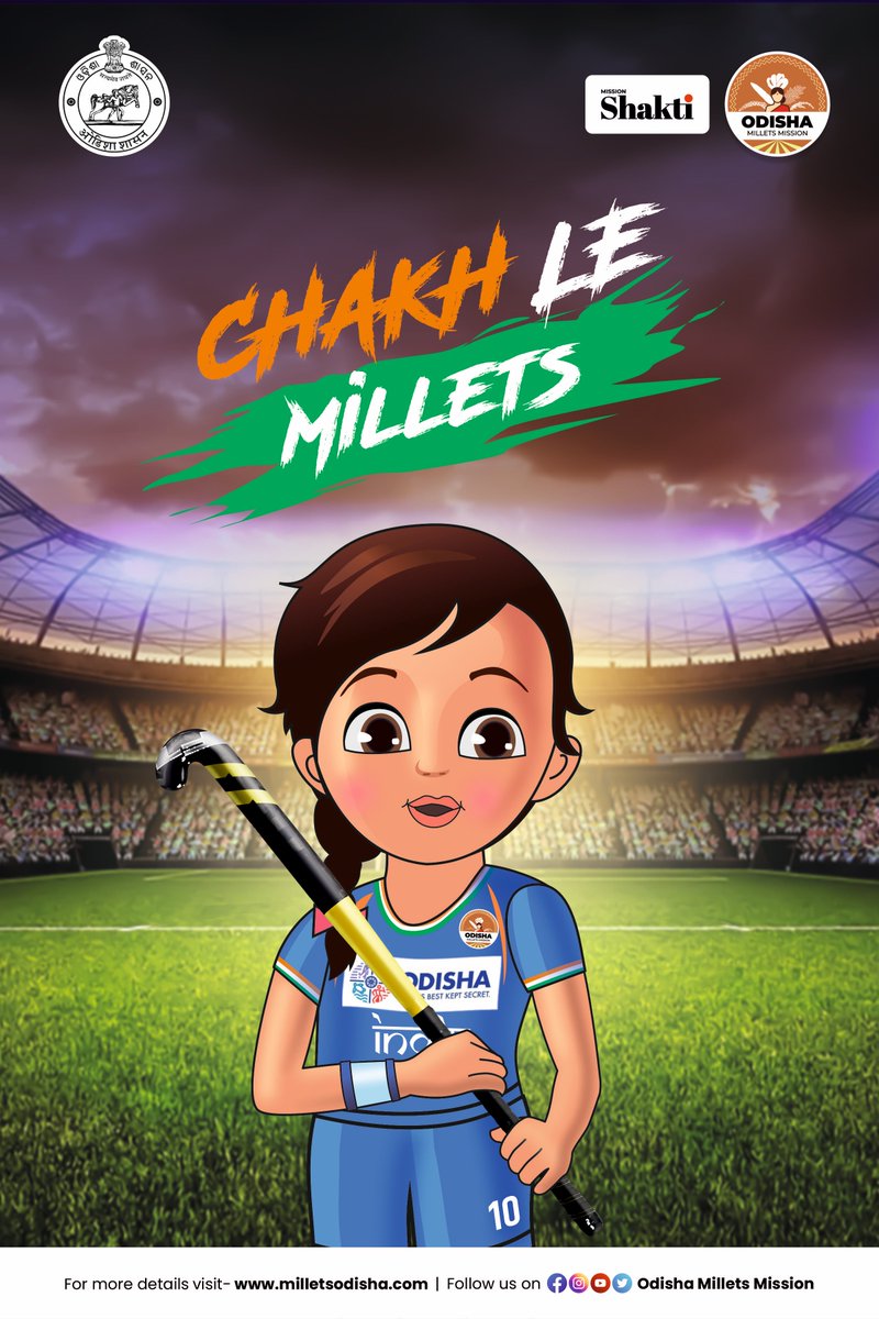 arvindpadhee's tweet photo. Chakh le Millets! 
We mean, “healthy and nutritious” #millets. 😊 #WhatsHappening https://t.co/qH5Pg4ci8T