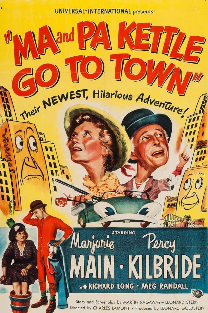 OnThisDayFilm's tweet photo. Ma and Pa Kettle Go to Town was released on this day 73 years ago (1950). #MarjorieMain #PercyKilbride - #CharlesLamont https://t.co/ERcXCq3Gl3 https://t.co/m6v2uAdQ6k