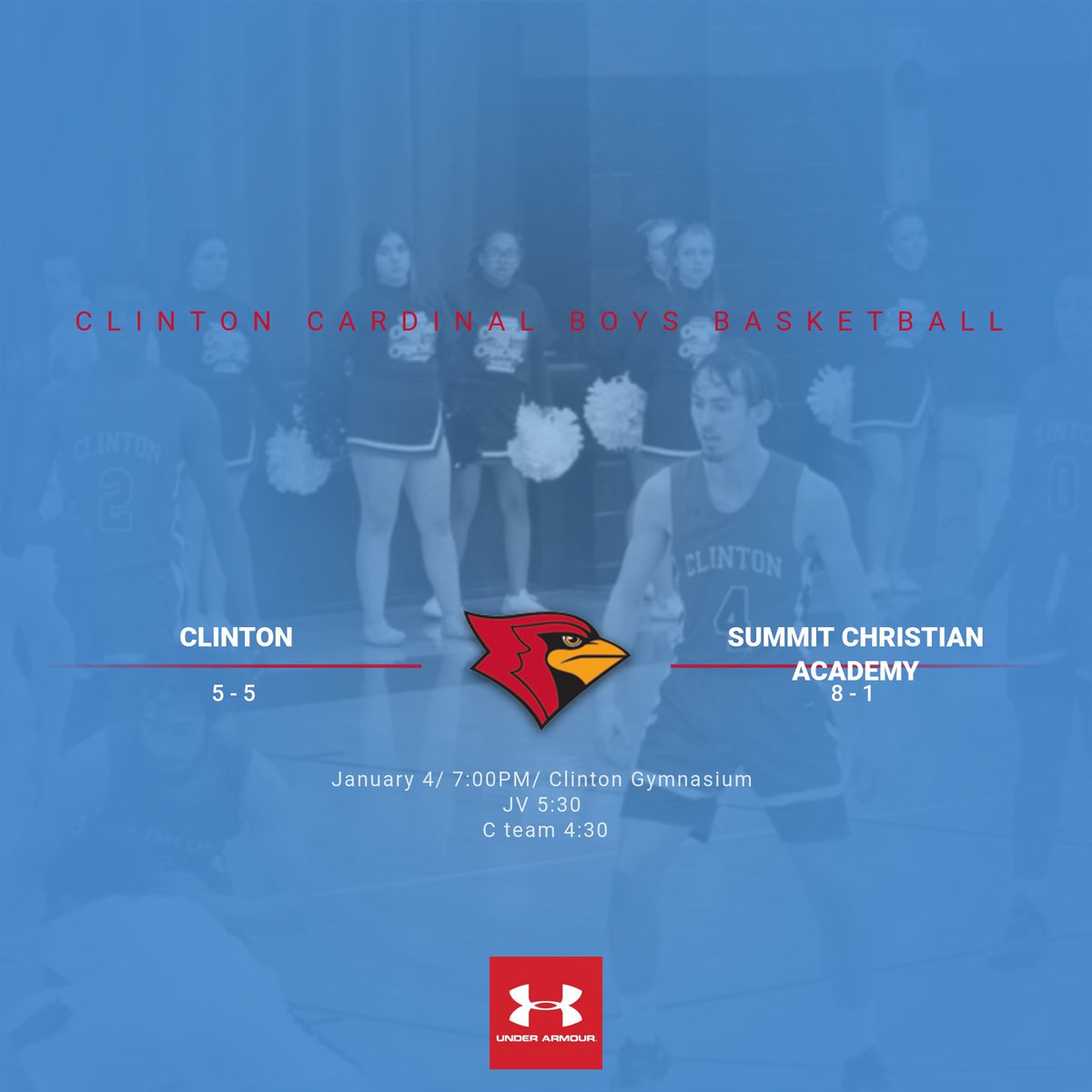 Clinton Cardinal Boys Basketball tweet media