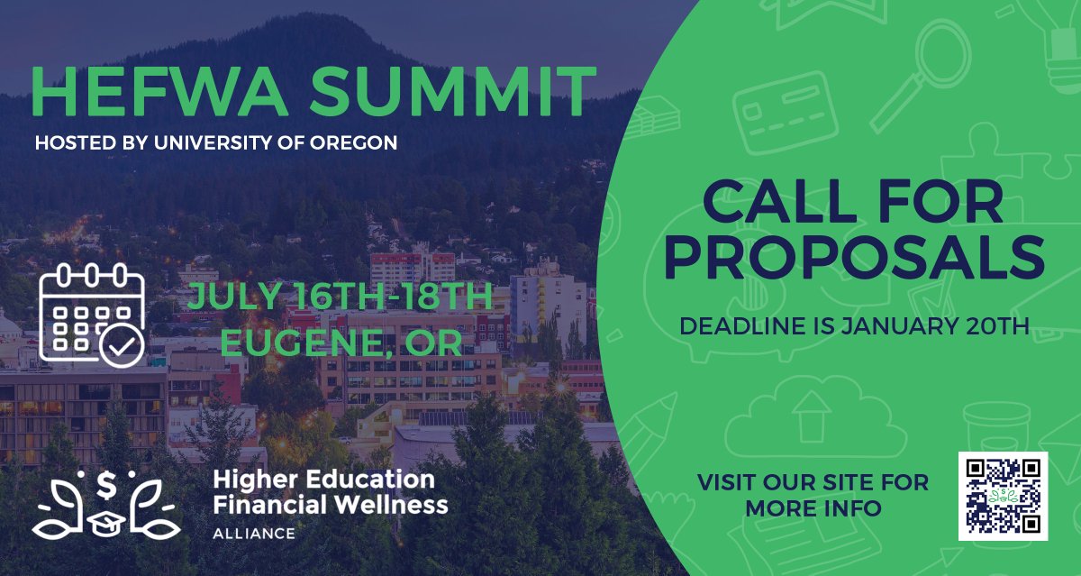 Now is the time to share all the amazing things you've been working on at your campus. Summit's peer-generated program will feature best practices, stories of successful collaborations, lessons learned, and solutions to community-wide issues. tinyurl.com/hefwaproposals #summit23