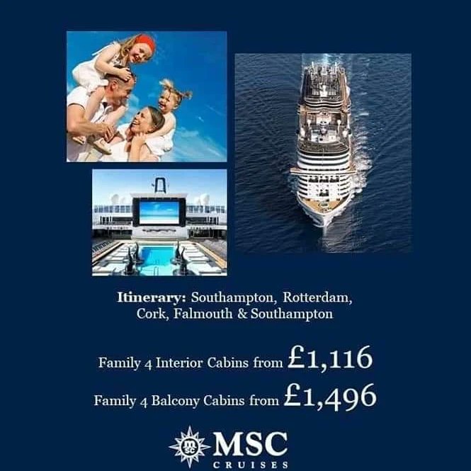 Cruise Into 2024 with MSC
#Family holiday
#familycruise
#mscvirtuosa
#minicruise
#lovecruise 
#oceanandrivercruiseclub