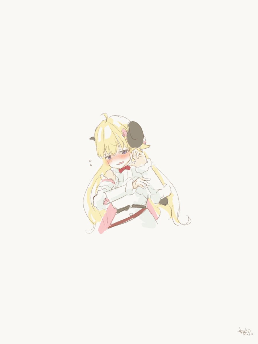角巻わため 「#つのまきあーと 」|Babinch- @お仕事募集中のイラスト