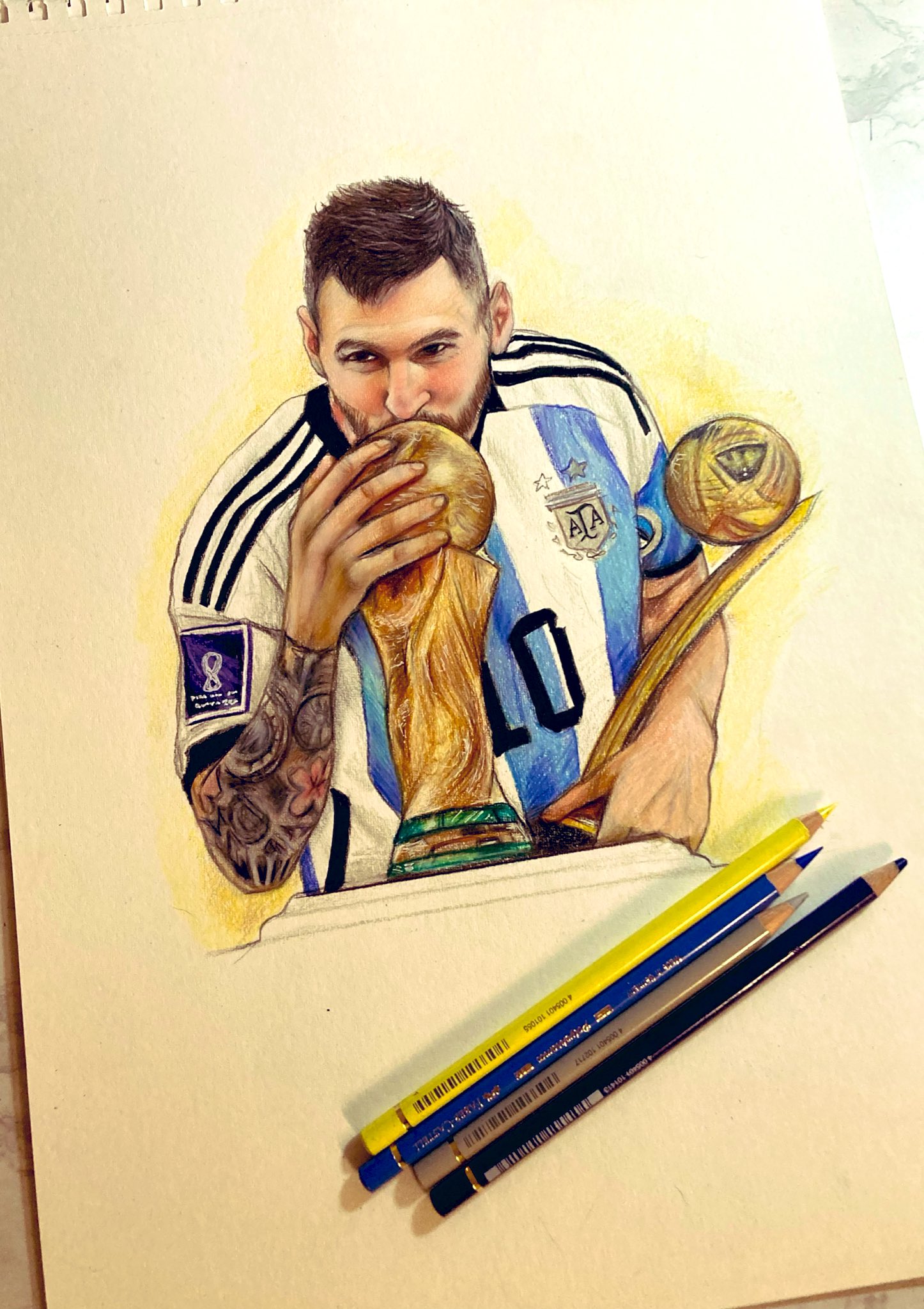 How to Draw Lionel Messi Step by Step Sketch tutorial - Part 2/ Pencil  Shading, Blending, Hair - YouTube