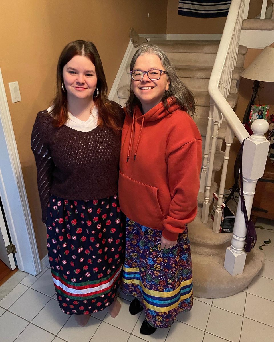 Happy National Ribbon Skirt Day!! #reawakening #Creestyle #Indigenous