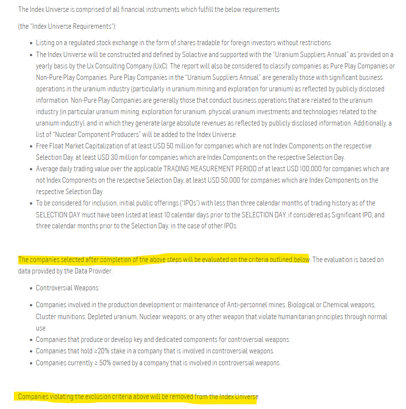 John Quakes on Twitter "Solactive Index Provider for Global X Uranium
