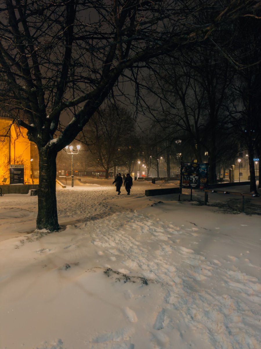 AulonMujaj's tweet photo. @Lane8music Perfect timing as usual. The snow finally came to Norway today :') https://t.co/djGA99EcMl