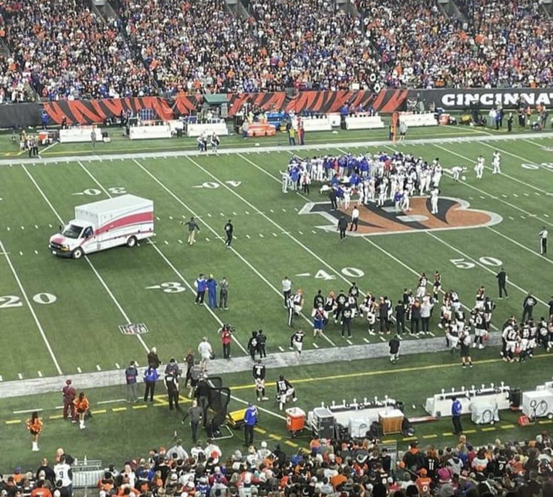 It’s been hard to process the past 36 hours post <a href="/BuffaloBills/">Buffalo Bills</a> and <a href="/Bengals/">Cincinnati Bengals</a> game. To imagine sports/recreation without AT’s is frightening. Their training and commitment to the highest quality of healthcare is immeasurable and life-saving. <a href="/NATA1950/">NATA</a> <a href="/MAATAD5/">MAATA District 5</a> <a href="/NAIAATA20/">NAIA Athletic Trainers Association</a> <a href="/pfats_com/">PFATS</a>