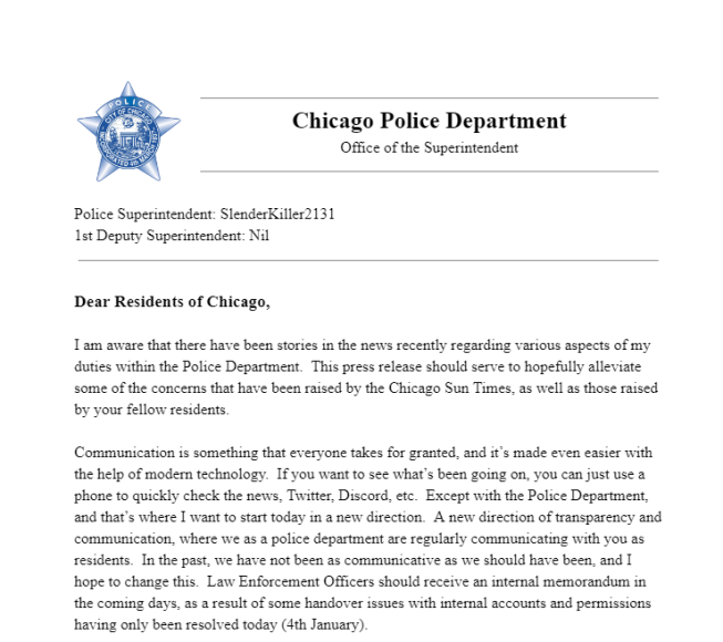 RBLXChicagoPoliceDepartment tweet media