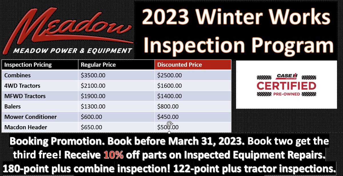 Meadow power & Eq. tweet media