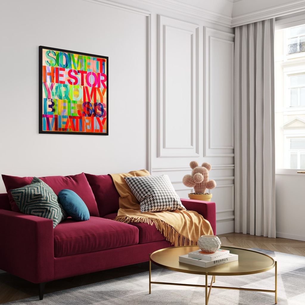 BoxGalleries's tweet photo. Bold, statement typography works by British artist Niki Hare, perfect for any contemporary home setting ✨
For further details on available Niki Hare works, please DM us or contact 📧 info@boxgalleries.com
#boxgalleries #nikihareart #londonartgallery #typography #femaleartist https://t.co/XB7MMBOhlG
