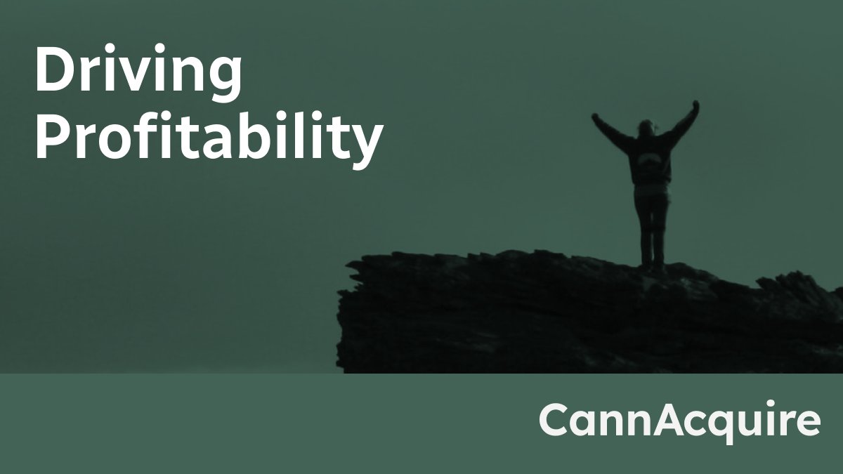 Revenue or Profitability?
We believe you have to start by looking at 3 critical KPIs to start: 
1. Average Per customer 2. Average Unit Price 3. Gross Margin
Find out more at cannacquire.io

#Cannabis #Acquisition #RetailStore #CannAcquire #Canadian #Assets