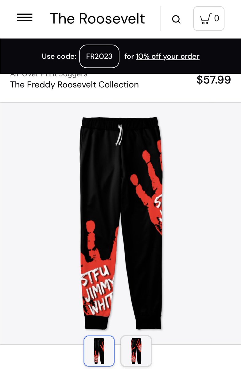 JimmyRothzchild's tweet photo. Get your “Jimmy White STFU” apparel…. courtesy of @FreddyRoosevelt NOW❗️ #WinterCollection @gilestyles https://t.co/Kf9tHS1w6p