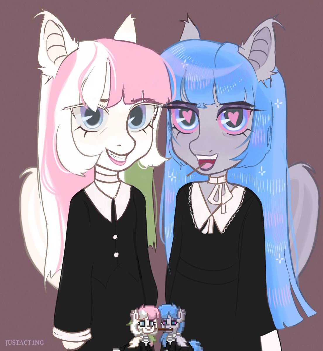 justact1ng's tweet photo. мы с @k1f1r1 
#art #pony #friends #bestfriend https://t.co/VGKTDGcaCo