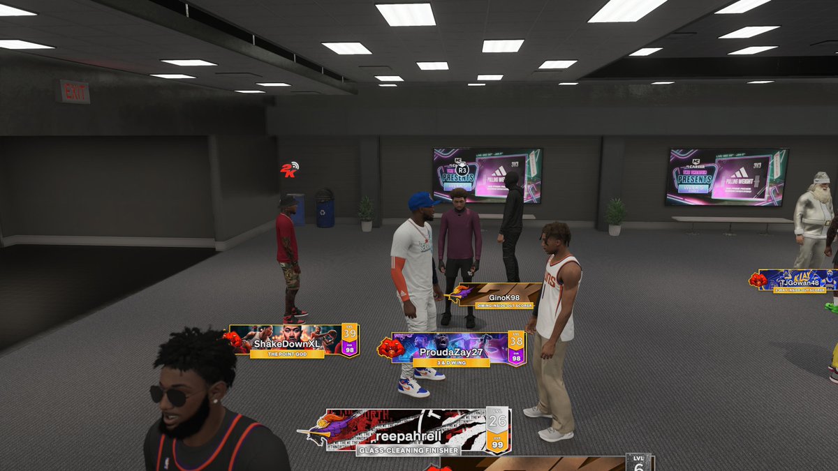 reepahrell's tweet photo. Ran into the homie @Shakedown2012 in the Rec. He is a true goated 2k player,youtuber and battle rap fan. Salute again bro #oldheadbars #PS5Share, #NBA2K23 https://t.co/CrJAYjum4S