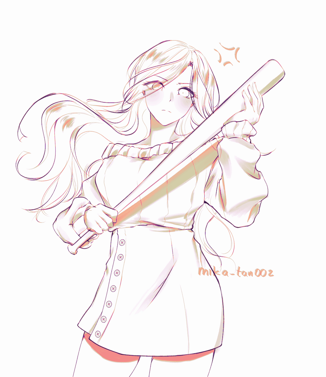 「gift sketch #art for Zach feat. girl  la」|mika ☆のイラスト
