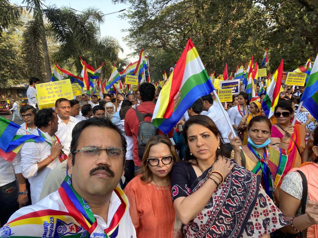 sakshamyadav04's tweet image. मुंबई से दिल्ली तक जैन समुदाय आक्रोश में है!
#JainCommunityProtest