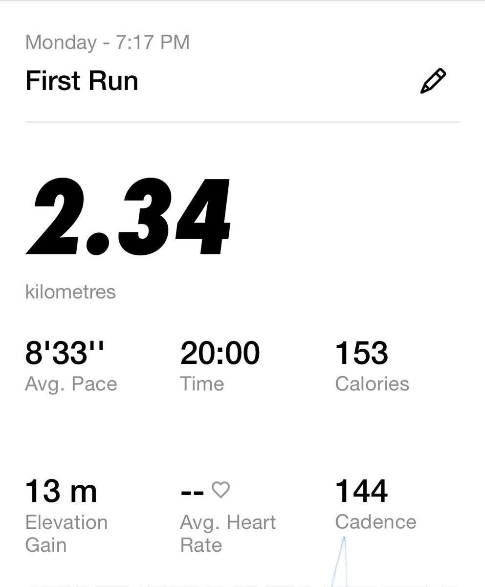 adityapuranik99's tweet image. Day 3 of #100DaysOfRunning. 

Was embarrassed for past couple of days to show my runs. But I have been improving day over day. 

Observations over first 3 days:

- Lower Back Pain, sore back after first run. 
- Legs doing okay for now
- Stamina not improved, but mindset shift.
