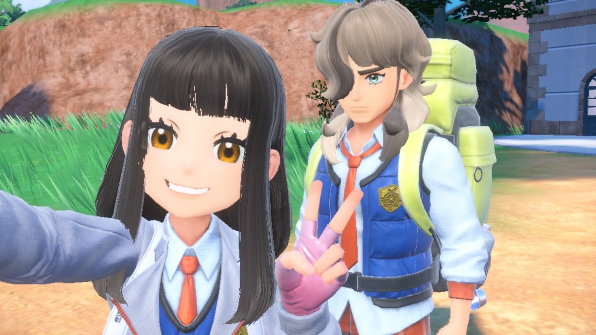 AshKetchup____'s tweet photo. #PokemonScarletViolet #NintendoSwitchI LOVE THIS GYME https://t.co/YG68qv31eA