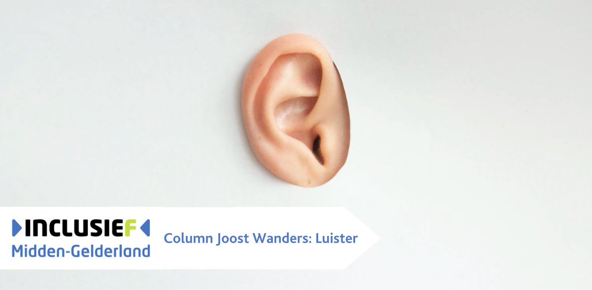 Joost Wanders schrijft columns voor onze stichting. Joost heeft autisme en schrijft hierover in relatie tot zijn werk, zijn derde column  heeft de titel ‘Luister’. Lees hier de column van Joost: inclusiefmiddengelderland.nl/column-joost-w…

#luister #Column #JoostWanders