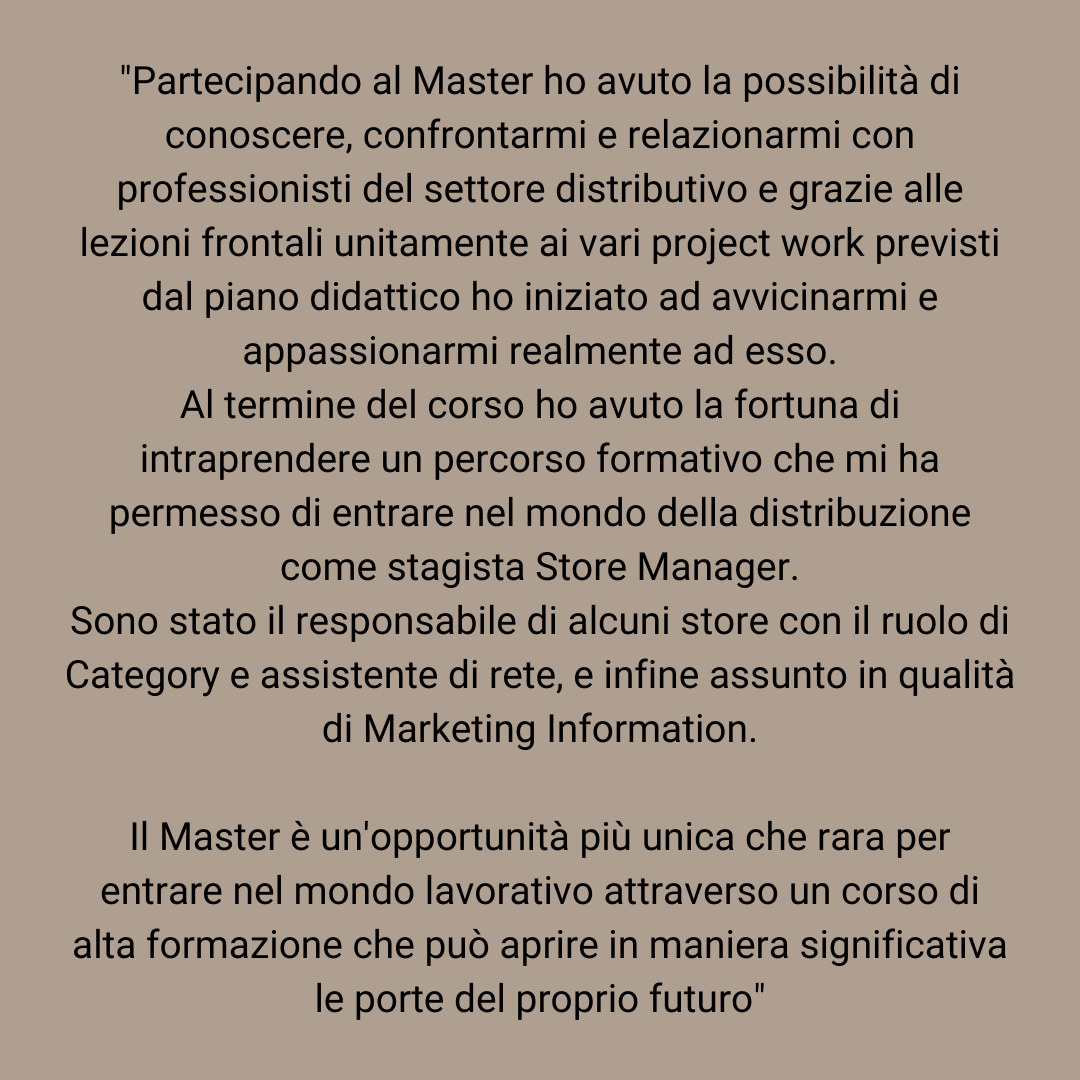 marklab2015's tweet photo. Leggi la testimonianza di Giacomo Ceccarelli❗

Per maggiori informazioni consulta il bando 👉 https://t.co/NN3jLA3v9M

#unicas #comunicas #master #marketing #retail https://t.co/wtMLknpypY