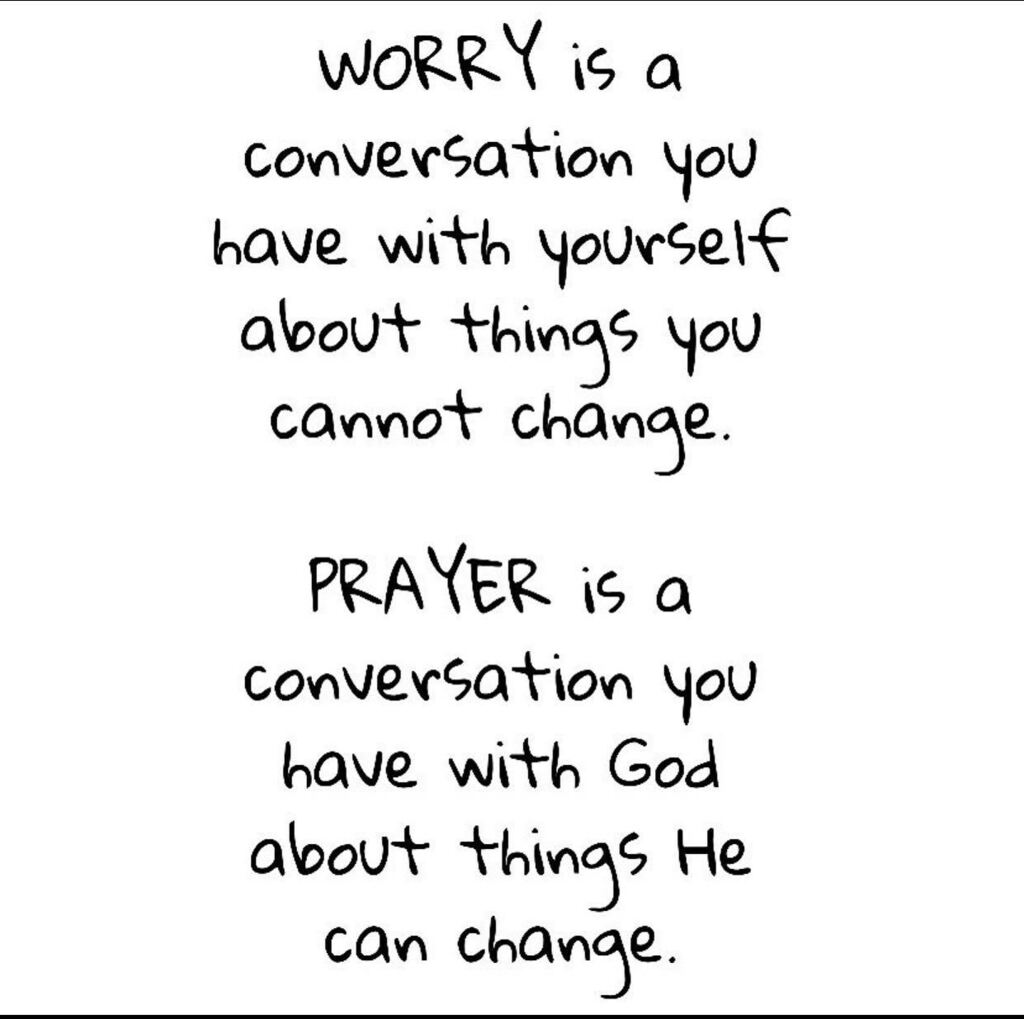 troubledontlast's tweet photo. Worry ends when faith in God begins. #letgoletgod

Worry is caused by not trusting God. #worryless

Worry is the fleshes counterfeit for prayer. #dontworryaboutit

Worrying is assuming God doesn't know what He's doing. #dontbeanxious

Turn your greatest … https://t.co/S5aoMV0lQN https://t.co/1olLkCO07x