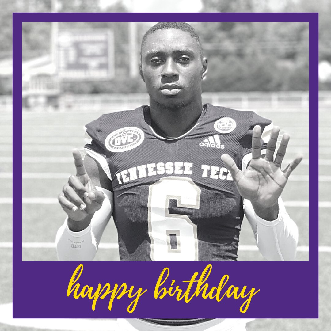 MrsCoach_A's tweet photo. Happy New Year and Happy @TNTechFootball Birthday to two of our guys who have already celebrated their big days in 2023 - @352Jy and @EthanHewitt77! Hope you had great birthdays, Jy and Ethan! https://t.co/lzba02Stis