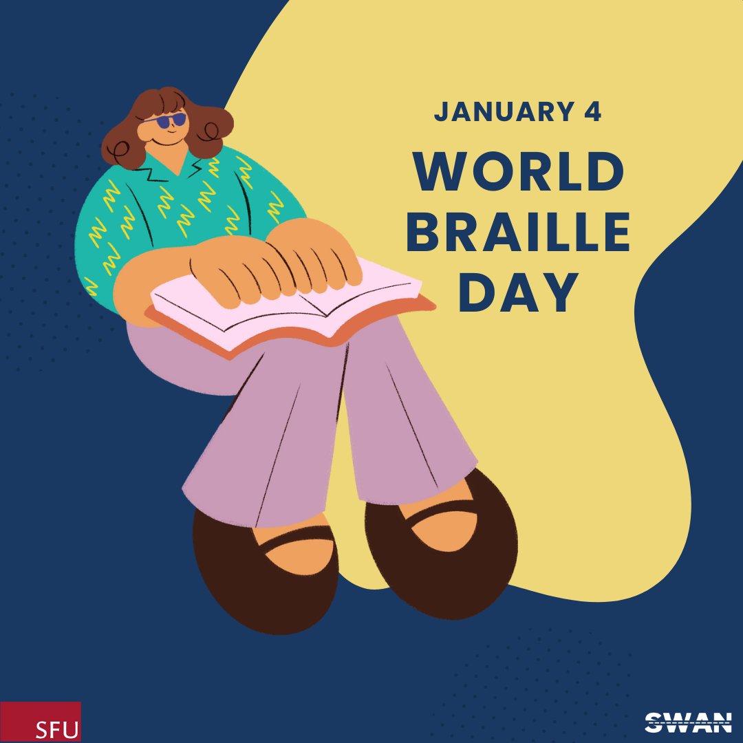 January 4th is World Braille Day! On this day, we celebrate the creation of the Braille communication system and its role in providing accessible and independent communication for persons with visual impairments.

Learn more at un.org/en/observances…!

#worldbrailleday #braille
