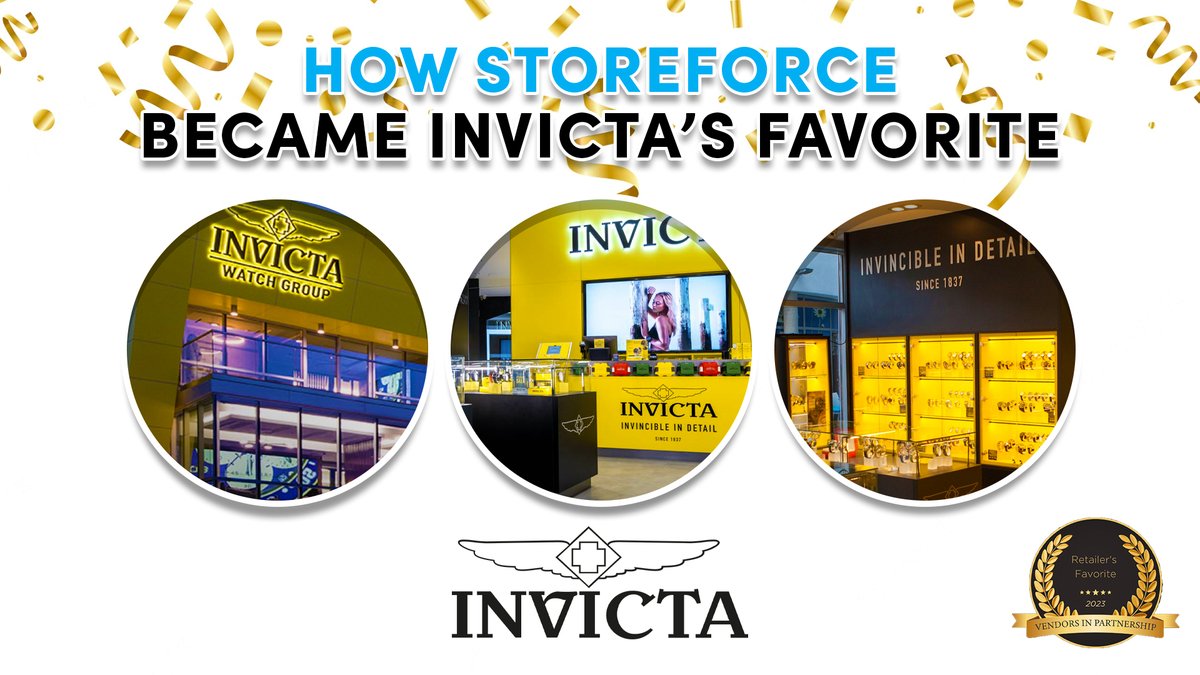 storeforce's tweet photo. StoreForce provides best-in-class service and retail industry knowledge. Our friends at Invicta Stores agree! 

Learn how our solution can help a retail store like yours succeed.    
https://t.co/gGswTbnJW9      

#retail #operations #technology #businessdevelopment https://t.co/0PhUp49cSv