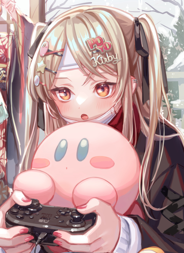 カービィ 「」|すざく＠２月１０日発売！『天空の異世界ビストロ店』のイラスト
