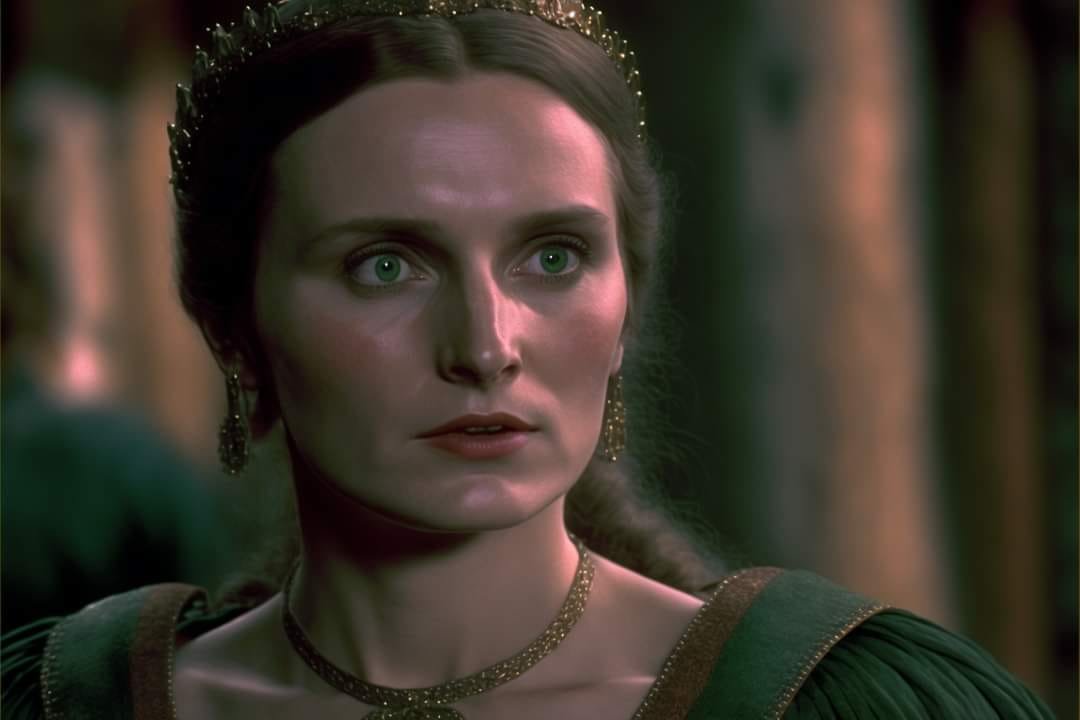 PinguimDanarin2's tweet image. Shrek como Dark Fantasy dos anos 80.